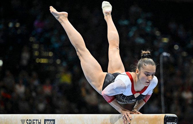 Arbeitet nach einer Knieverletzung an ihrem Comeback: Turnerin Helen Kevric.<span class='image-autor'>Foto: IMAGO/ABACAPRESS</span>