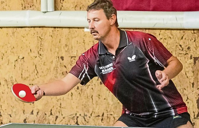 Markus Klingel stach beim Sieg des TSV Großglattbach gegen den TSV Ensingen mit zwei Einzelsiegen aus dem Kollektiv heraus. Foto: Archiv/Simecek