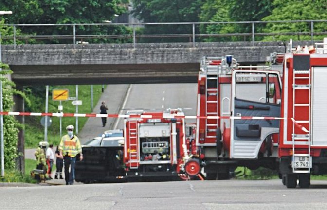 In der Sersheimer Industriestraße kam es zu einem tragischen Unfall.  Foto: SDMG