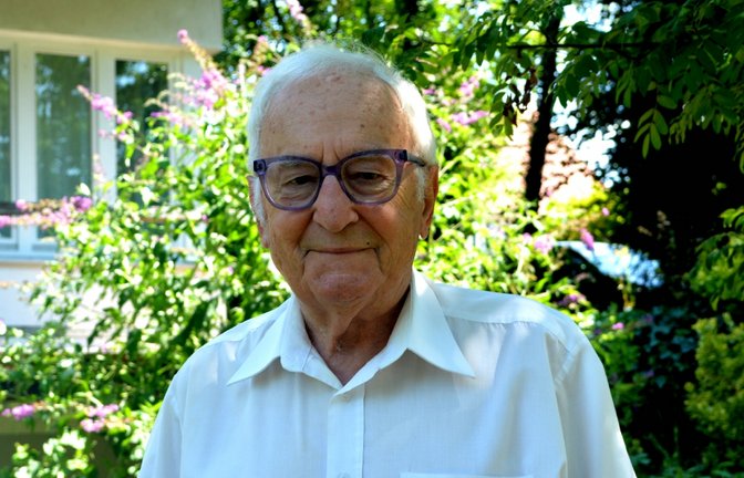 90 Jahre und noch immer voller Ideen: Illingens Ehrenbürger Ewald Veigel. <span class='image-autor'>Foto: Stahlfeld</span>