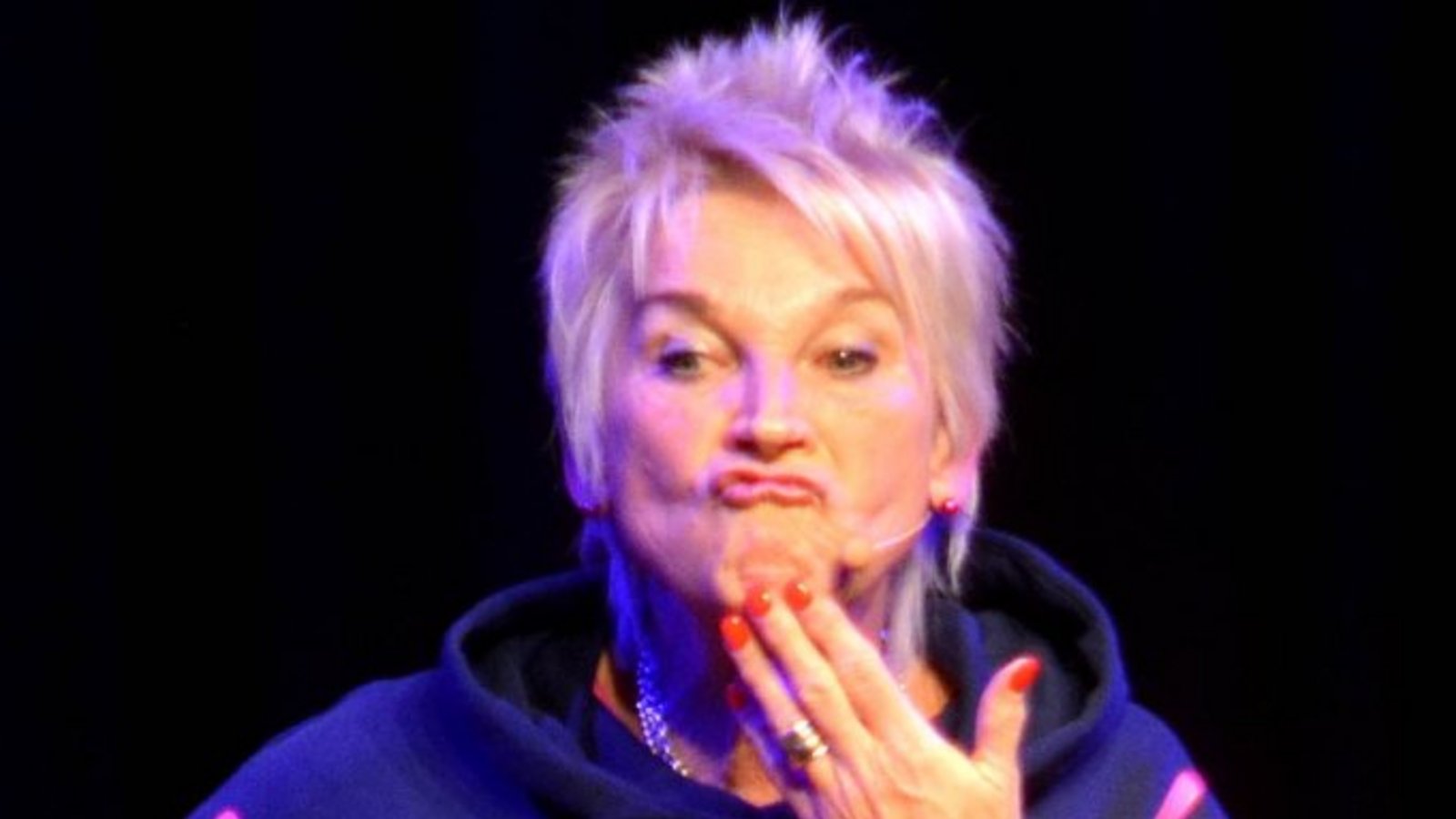 Sorgt für Lacher: Doris Reichenauer. Foto: sta