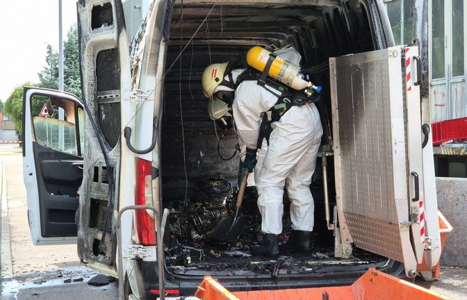 Die Feuerwehr kann den Brand schnell unter Kontrolle bringen.<span class='image-autor'>Foto: 7aktuell.de/ CV</span>