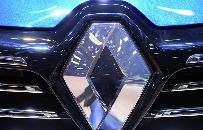 Das Logo des französischen Autobauers Renault.<span class='image-autor'>Foto: Uli Deck/dpa</span>
