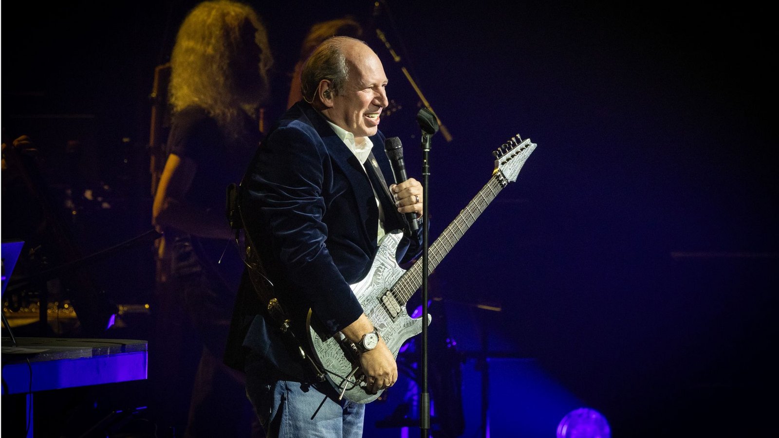 Viele Worte, viel Musik: Hans Zimmer in der SchleyerhalleFoto: Julian Rettig Viele Worte, viel Musik: Hans Zimmer in der SchleyerhalleFoto: Julian Rettig