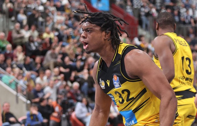 Keeshawn Kellman fehlt den Riesen lange.<span class='image-autor'>Foto: Baumann</span>
