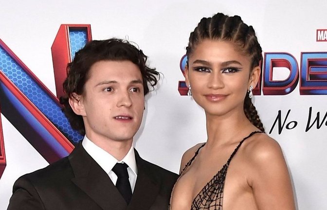 Jetzt auch Ehepaar: die Schauspieler Tom Holland und Zendaya<span class='image-autor'>Foto: Jordan Strauss/AP/dpa</span>