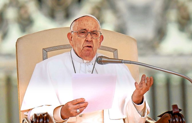 Das erste Mal, dass ein Papst am G7-Treffen teilnimmt. (Archivbild)<span class='image-autor'>Foto: dpa/Alessandra Tarantino</span>