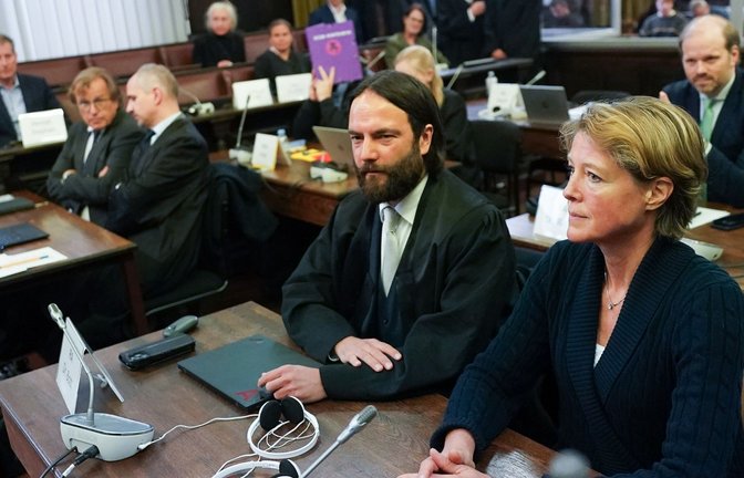 Ein Streik bei einer Fluglinie führt zu einem Terminausfall im Block-Prozess. (Archivbild)<span class='image-autor'>Foto: Marcus Brandt/Pool dpa/dpa</span>