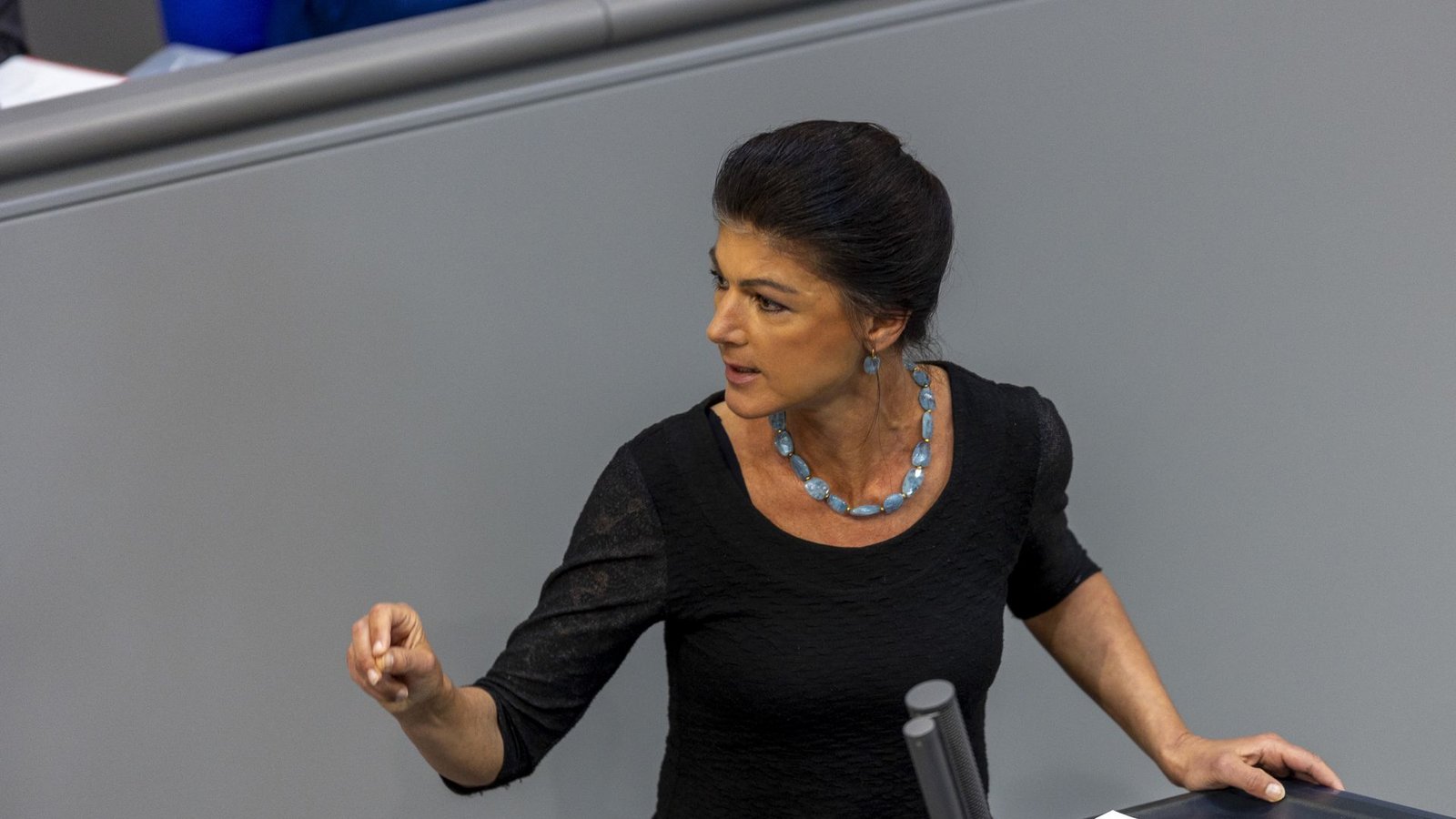 Nach den Landtagswahlen in Sachsen und Thüringen könnte es auf das Bündnis Sahra Wagenknecht ankommen.Foto: dpa/Lucas Röhr