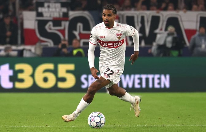 VfB-Rechtsverteidiger Lorenz Assignon hat nach längerer Verletzungspause noch nicht in den Rhythmus gefunden.<span class='image-autor'>Julia Rahn</span>