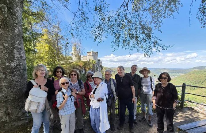Schwäbischer Albverein Vaihingen Ensingen Wanderung Schloss Lichtenstein Alb