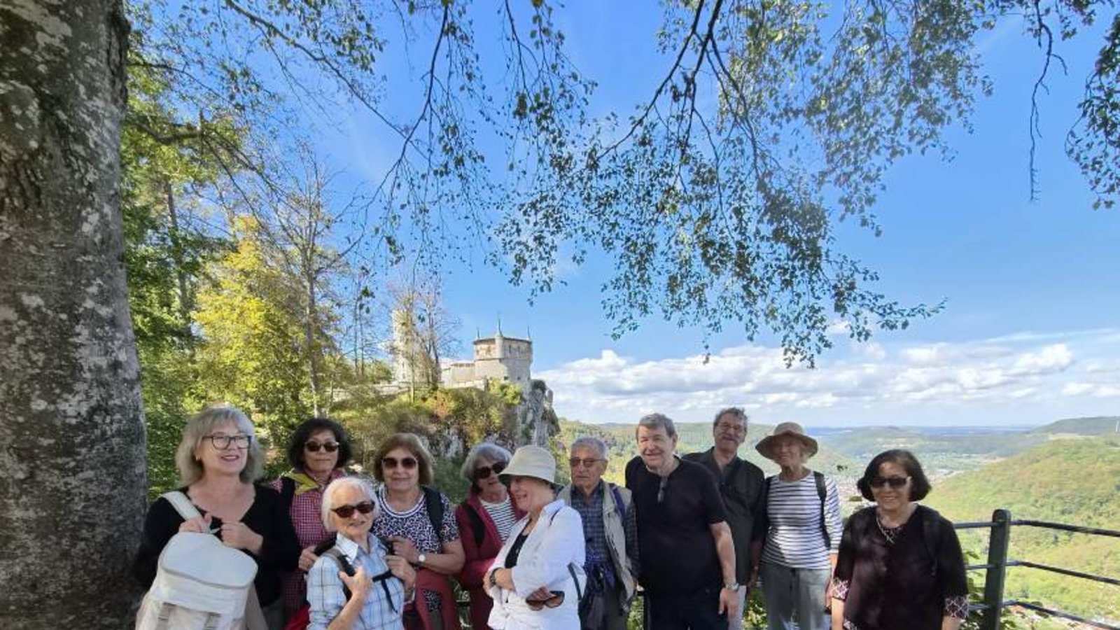 Schwäbischer Albverein Vaihingen Ensingen Wanderung Schloss Lichtenstein Alb