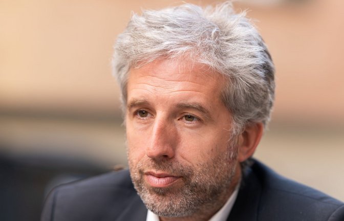 Pokerspieler Palmer. Wird er noch was in der Landesregierung oder nicht? Foto: Silas Stein/dpa +++ dpa-Bildfunk +++<span class='image-autor'>Foto: dpa</span>