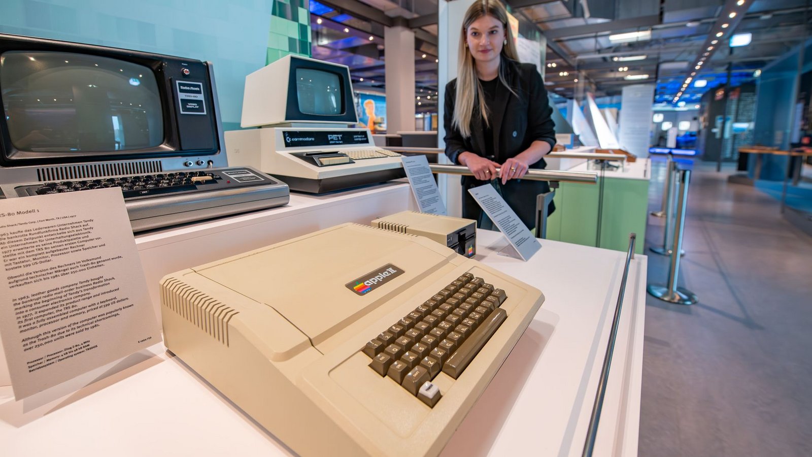 1977: Vom Apple II - dem Meisterstück von Steve Wozniak - wurden über 6 Millionen Exemplare verkauft.Foto: Sergei Magel/HNF/