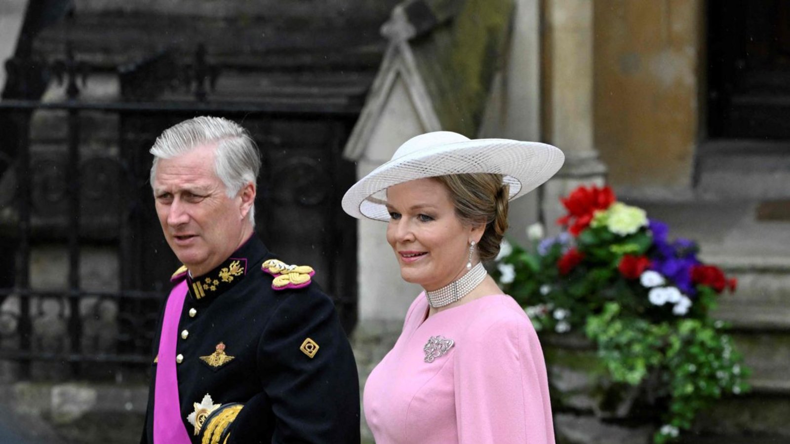 Der belgische König Philippe und Königin MathildeFoto: AFP/TOBY MELVILLE