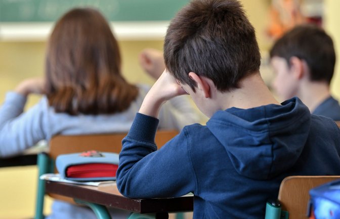 91 Prozent der Betroffenen gaben die Schule als Ort der Vorfälle an (Symbolfoto).<span class='image-autor'>Foto: Patrick Pleul/dpa-Zentralbild/dp/Patrick Pleul</span>