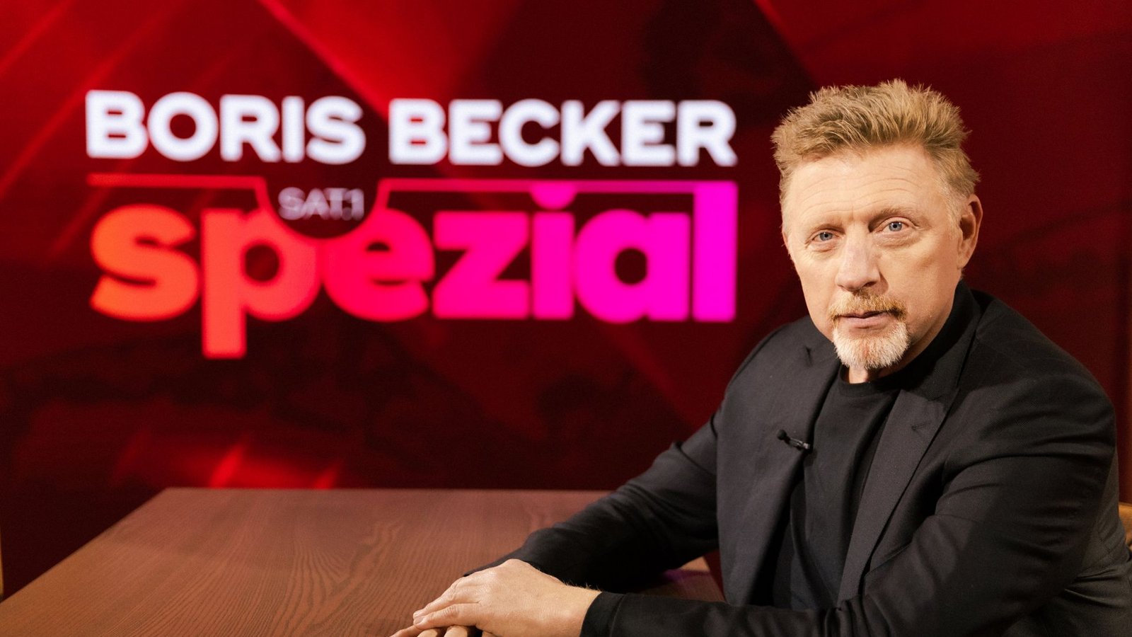 Äußerlich verändert – aber doch selbstsicher gibt sich Boris Becker auf Sat.1.Foto: dpa/Nadine Rupp Äußerlich verändert – aber doch selbstsicher gibt sich Boris Becker auf Sat.1.Foto: dpa/Nadine Rupp