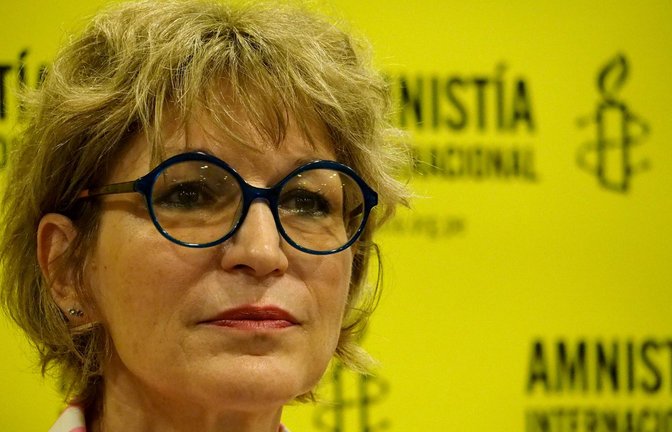 Amnesty-Chefin Agnes Callamard hat den neuen Bericht vorgestellt.<span class='image-autor'>Foto: IMAGO/ZUMA Wire//Carlos Garcia Granthon</span>