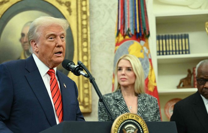 Während Trumps erster Amtszeit hatte seine damalige Regierung bereits Sanktionen gegen das Haager Gericht  erlassen. (Archivbild)<span class='image-autor'>Foto: AFP/ANDREW CABALLERO-REYNOLDS</span>