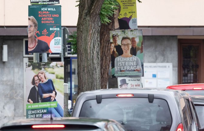 In Tübingen geht der Wahlkampf in die entscheidende Phase.<span class='image-autor'>Foto: dpa/Marijan Murat</span>