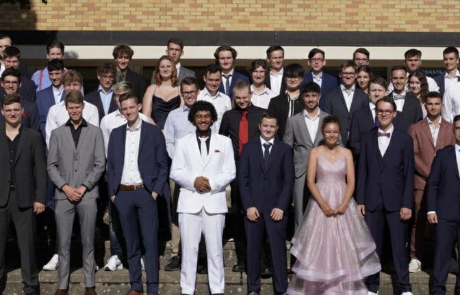 Die Absolventen des Technischen Gymnasiums.