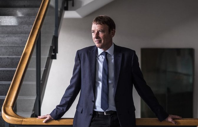 Staatsminister Jörg Krauss geht in den Ruhestand - endgültig, wie er hofft.<span class='image-autor'>Lichtgut/Max Kovalenko</span>