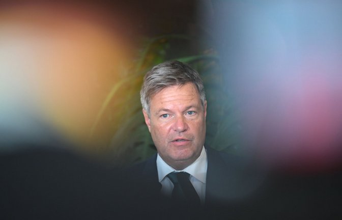 Robert Habeck will sich als Kanzlerkandidat für seine Partei aufstellen lassen.<span class='image-autor'>Foto: dpa/Sebastian Gollnow</span>