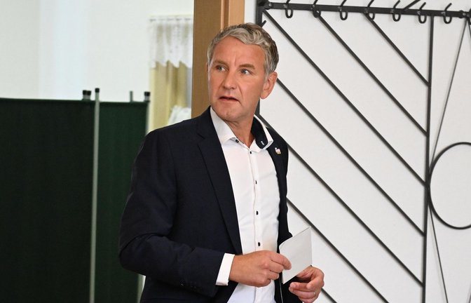 Erstmals ist die AfD in Thüringen stärkste Partei in einem Landesparlament.<span class='image-autor'>Foto: dpa/Swen Pförtner</span>