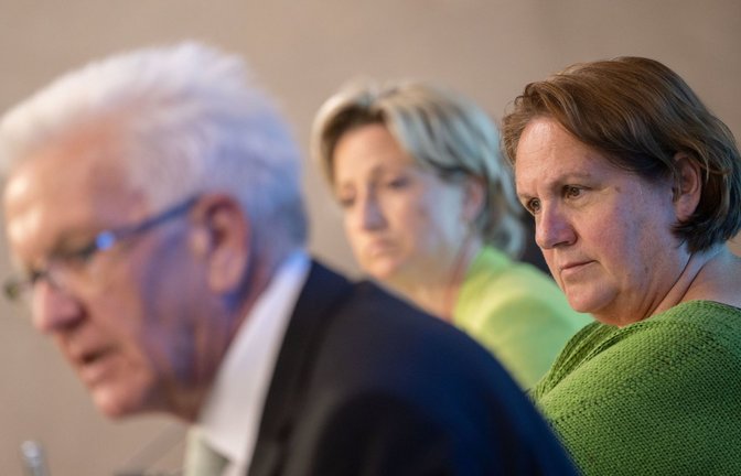 Die  Bildungspolitik von Ministerpräsident Kretschmann und Kultusministerin Schopper steht beim Realschullehrerverband unter Ideologieverdacht.<span class='image-autor'>Foto: dpa/Marijan Murat</span>