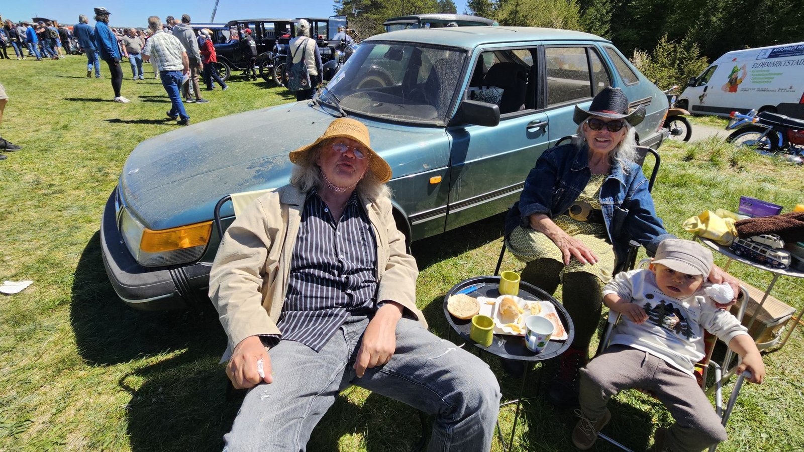 sorgten für gute Laune bei den Oldtimerfans.Foto: Fotoagentur Stuttgart/Andreas Rosar