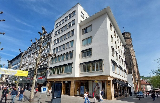 An der Ecke zur Stiftstraße (r.) befindet sich das Gebäude Königstraße 19B.<span class='image-autor'>Foto: Ströbele</span>