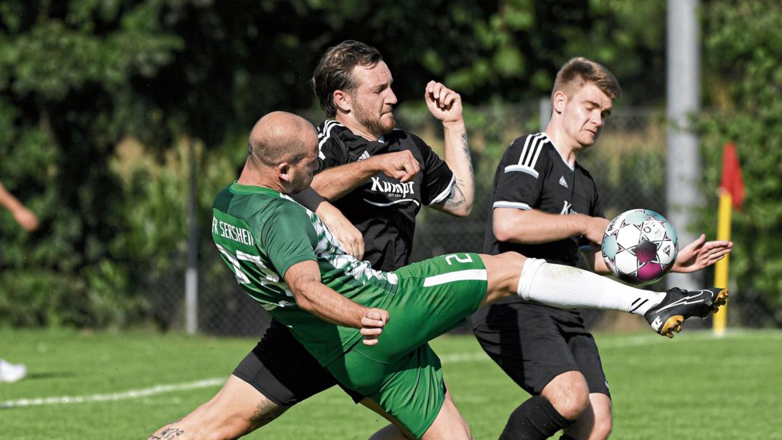 Oliver Schmid und Nils Gutscher (von rechts) werden im Spiel der SGM Riexingen am Sonntag fehlen. Foto: Leiter