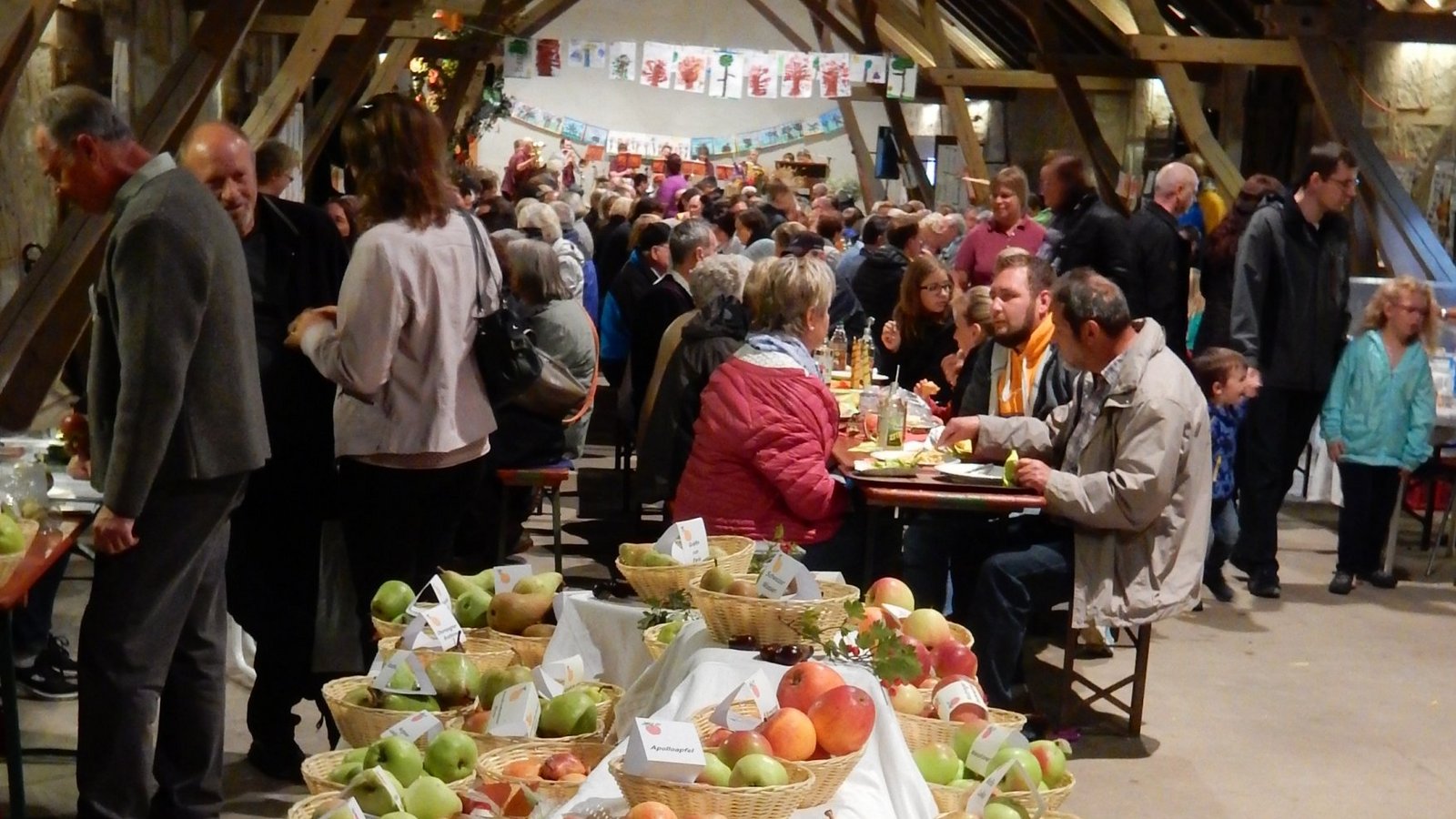 Der Apfeltag in Kleinglattbach im Oktober 2016.  Foto: Arning