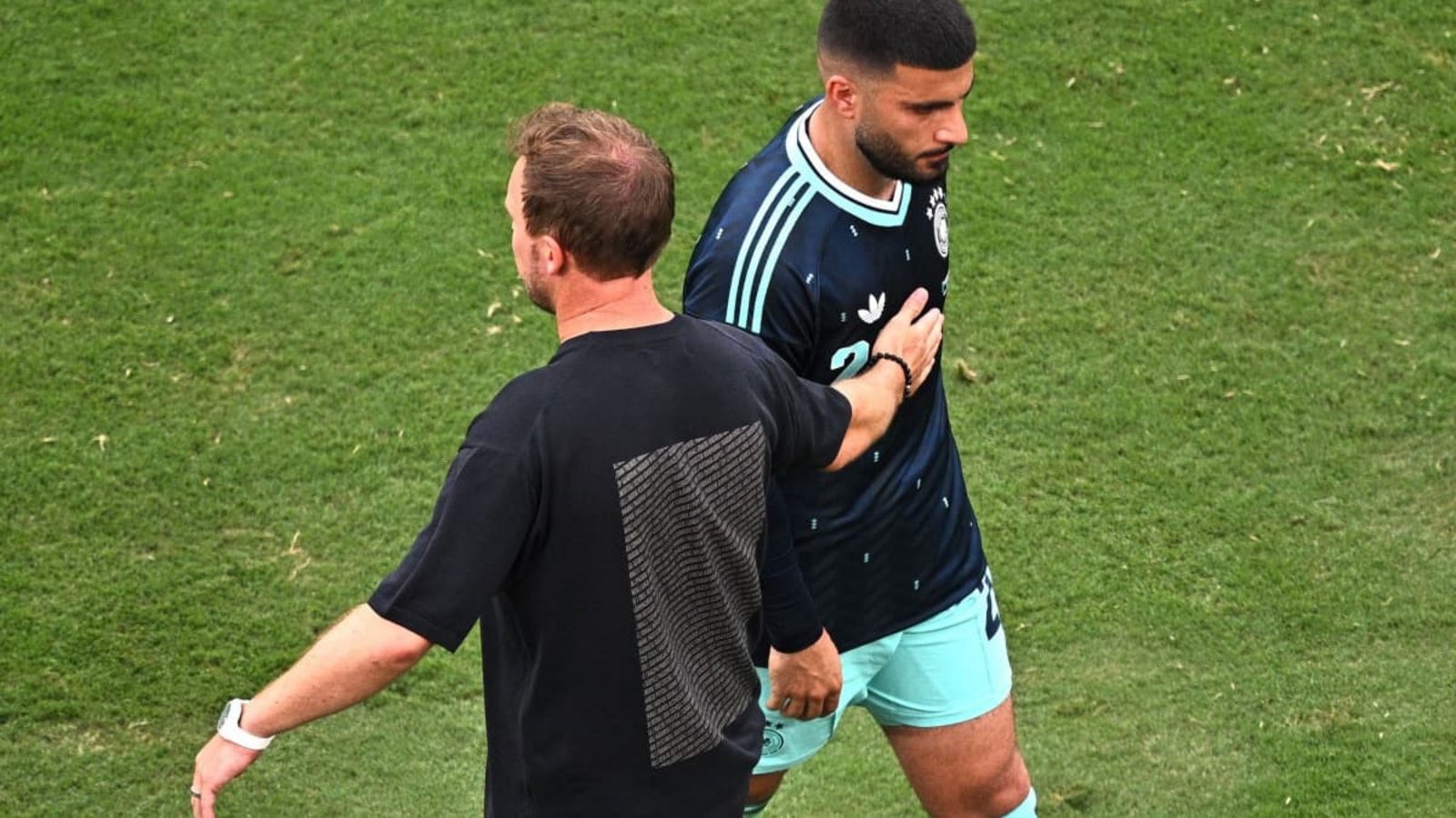 Das WM-Aus und die Kritik von Bundestrainer Julian nagelsnmann gingen nicht spurlos an Deniz Undav vorbei.Tom Weller/dpa Das WM-Aus und die Kritik von Bundestrainer Julian nagelsnmann gingen nicht spurlos an Deniz Undav vorbei.Tom Weller/dpa