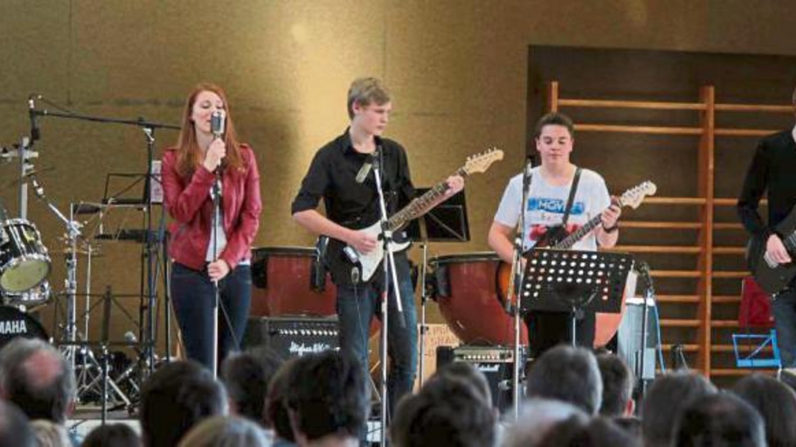 Die Pop-Rock-Band spielte „What’s up“ von den 4 Non Blondes. Foto: Friedrich Die Pop-Rock-Band spielte „What’s up“ von den 4 Non Blondes. Foto: Friedrich