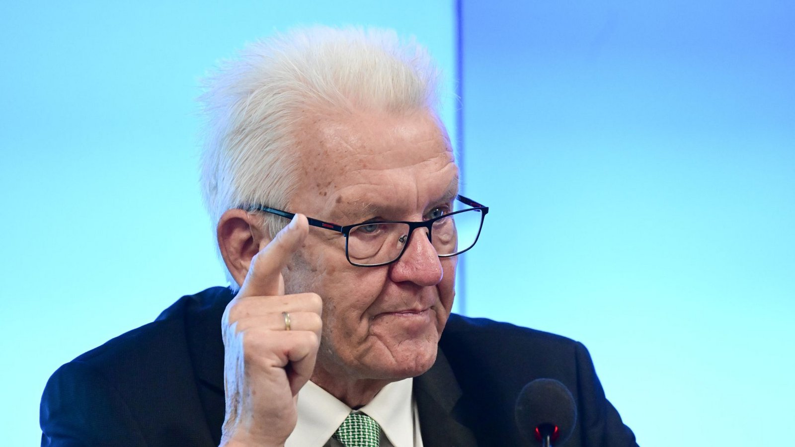 Winfried Kretschmann wünscht sich Frieden in Syrien.Foto: dpa/Bernd Weißbrod