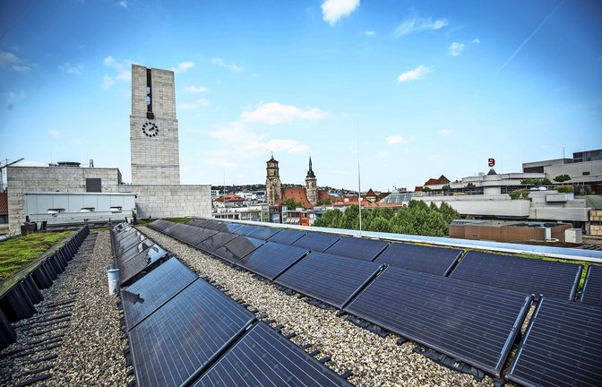 Photovoltaik in Stuttgart: es geht voran, aber anderswo geht es schneller.<span class='image-autor'>Foto: Lichtgu//Leif Piechowski</span>