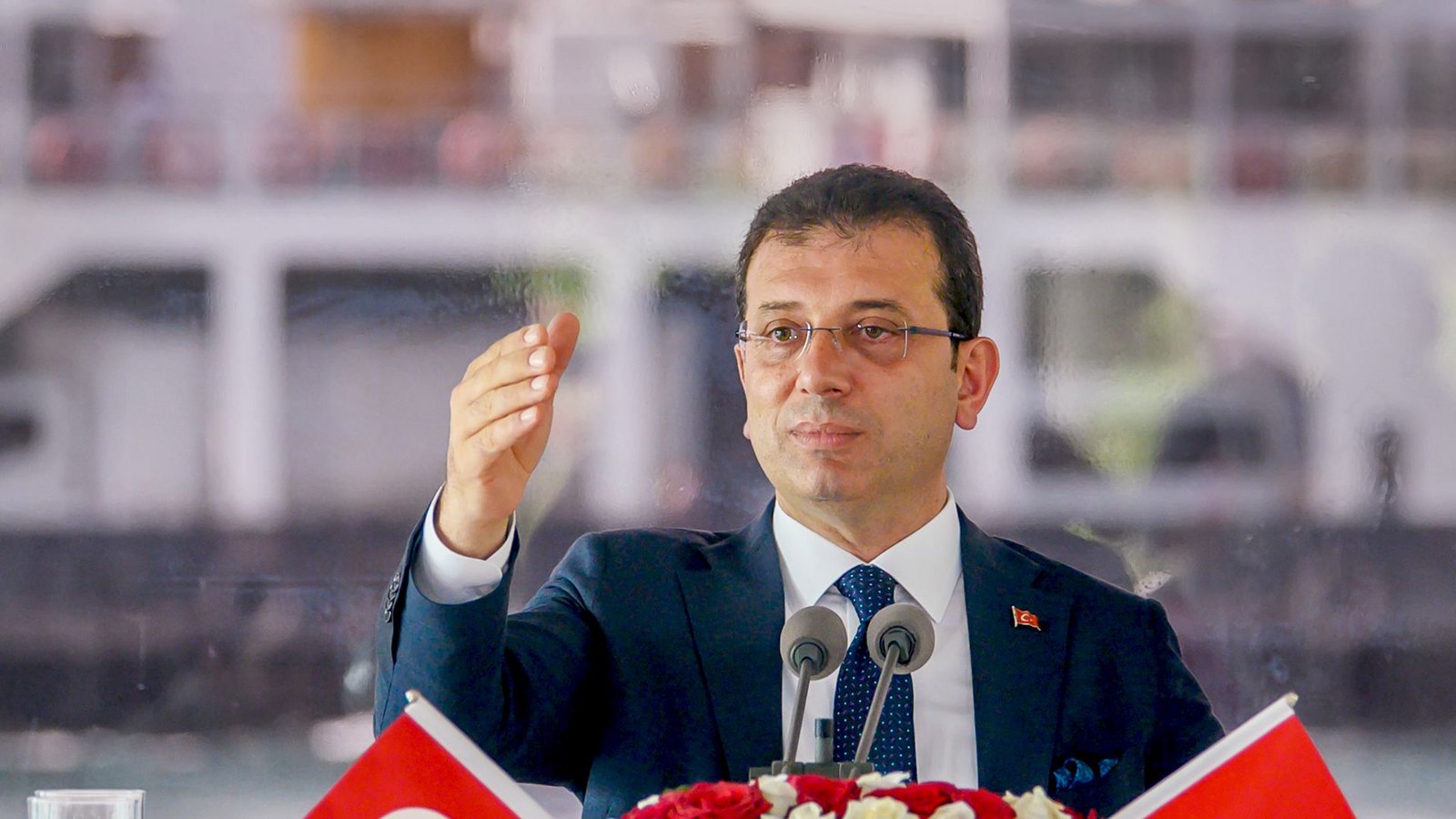 Ekrem Imamoglu ist der Hoffnungsträger der türkischen Opposition.Foto: AFP/BULENT KILIC Ekrem Imamoglu ist der Hoffnungsträger der türkischen Opposition.Foto: AFP/BULENT KILIC