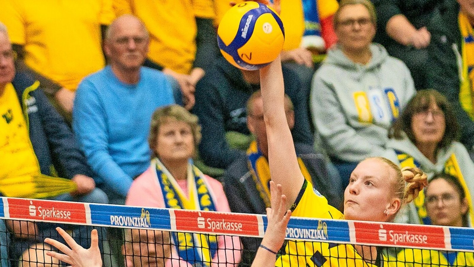 Beim SSC Schwerin durfte Luisa van Clewe nicht oft spielen.Foto: imago/Ostseephoto Beim SSC Schwerin durfte Luisa van Clewe nicht oft spielen.Foto: imago/Ostseephoto