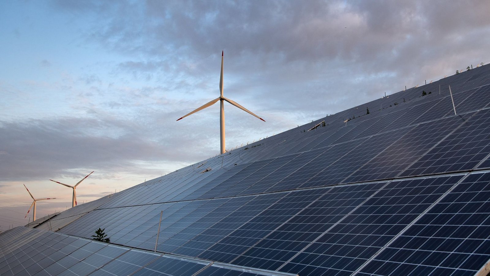 Wind und Sonne – klimafreundliche Wirtschaft soll in der EU subventioniert werden.Foto: dpa/Sina Schuldt