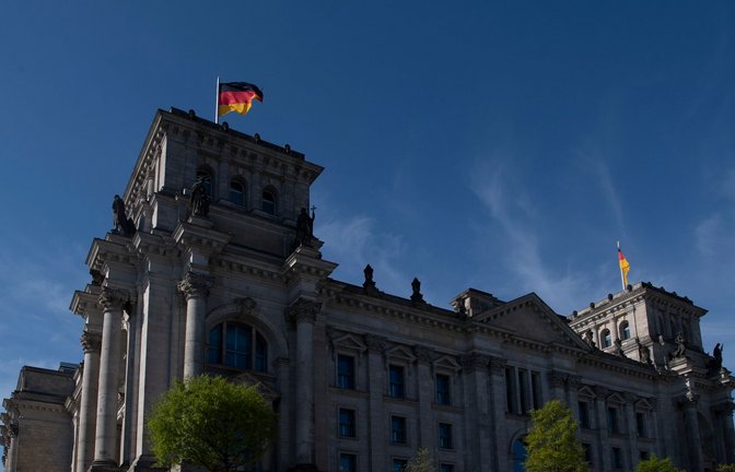 Der Sitz des Bundestages: Das Reichstagsgebäude in Berlin.<span class='image-autor'>Foto: Paul Zinken/dpa</span>