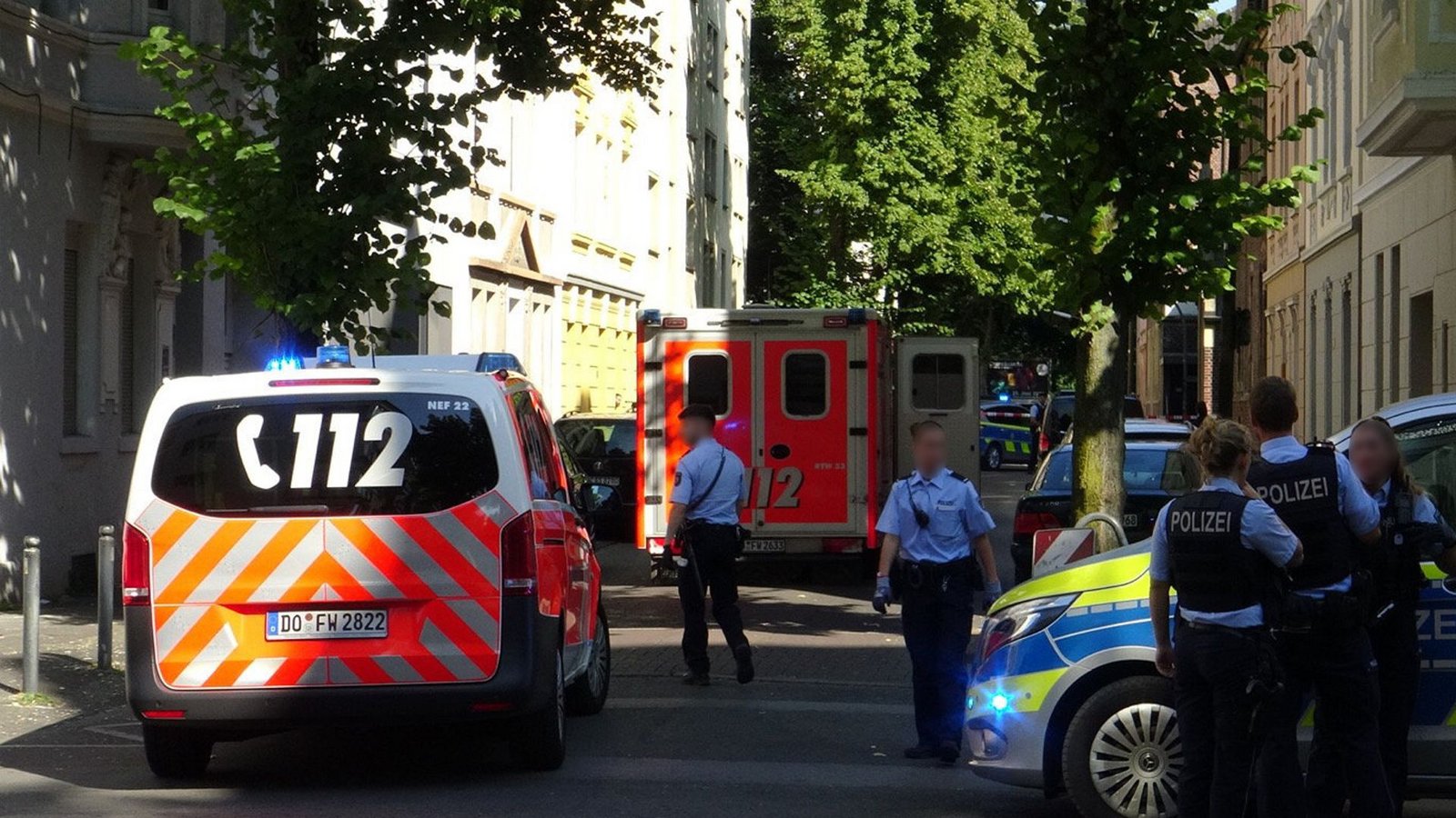Ein 16-Jähriger kam nach einem tödlichen Polizeischuss in Dortmund ums Leben.Foto: dpa/Markus Wüllner