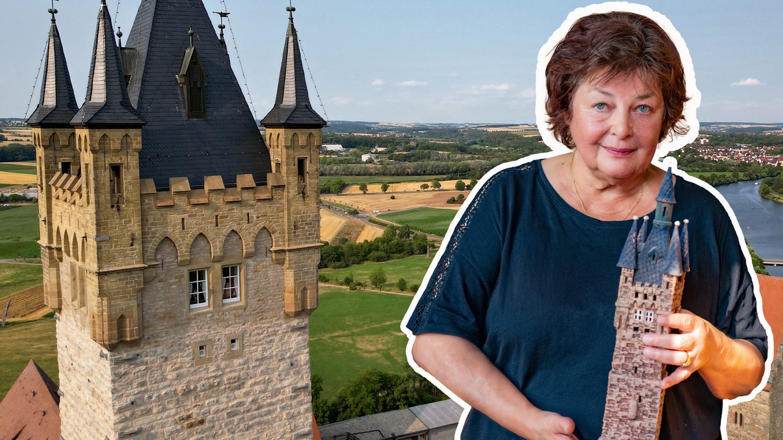 Blanca ist Deutschlands einzige Türmerin und wohnt im wohl höchsten und ältesten Tiny House: im Blauen Turm Bad Wimpfen. Auf 53 m² hat sich für sie ein Lebenstraum erfüllt.Foto: SWR Blanca ist Deutschlands einzige Türmerin und wohnt im wohl höchsten und ältesten Tiny House: im Blauen Turm Bad Wimpfen. Auf 53 m² hat sich für sie ein Lebenstraum erfüllt.Foto: SWR