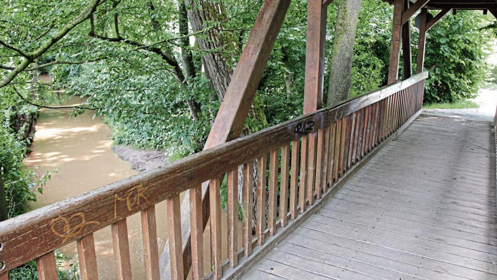 Mögliches Projekt: Radweg entlang der Metter – hier bei Sersheim. Foto: Bögel Mögliches Projekt: Radweg entlang der Metter – hier bei Sersheim. Foto: Bögel