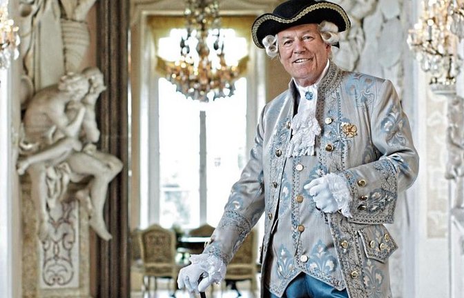 Über 60 Jahre dem Residenzschloss verbunden: Herbert Rommel. Fotos: SSG