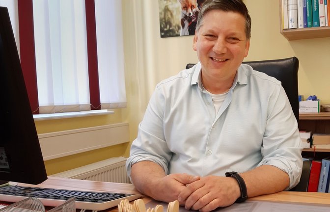 Adrian Hettwer sieht die Zukunft der Landärzte in der Gemeinschaftspraxis.<span class='image-autor'>Foto: Allgöwer</span>