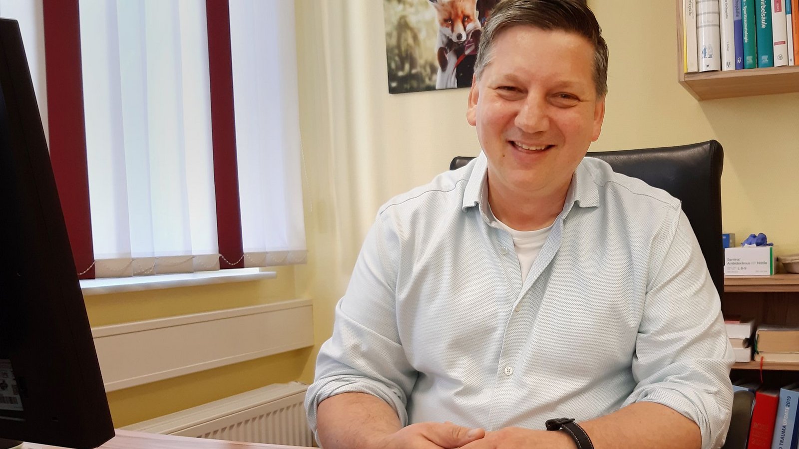 Adrian Hettwer sieht die Zukunft der Landärzte in der Gemeinschaftspraxis.Foto: Allgöwer Adrian Hettwer sieht die Zukunft der Landärzte in der Gemeinschaftspraxis.Foto: Allgöwer