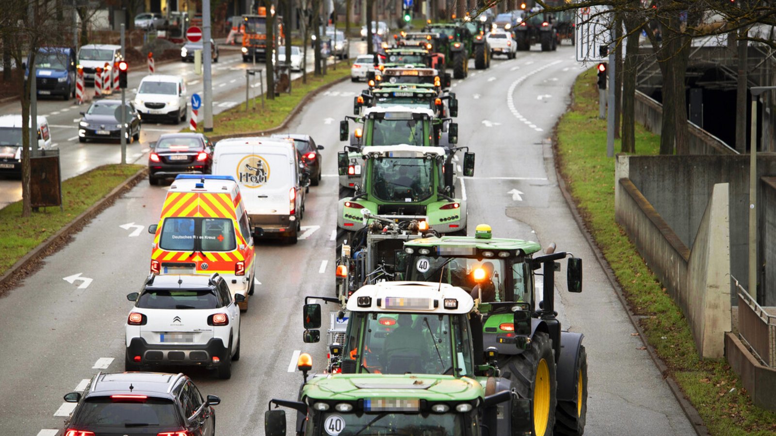 Auf den großen Einfallstraßen nach Stuttgart geht am Donnerstag nicht mehr viel.Foto: Lichtgut/Leif Piechowski