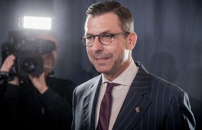 Der Europaparlamentarier Lars Patrick Berg ist aus der AfD ausgetreten, weil sie ihm zu radikal geworden ist. Nun tritt er für das Bündnis Deutschland bei der Europawahl an.<span class='image-autor'>Foto: Michael Kappeler/dpa/Michael Kappeler</span>