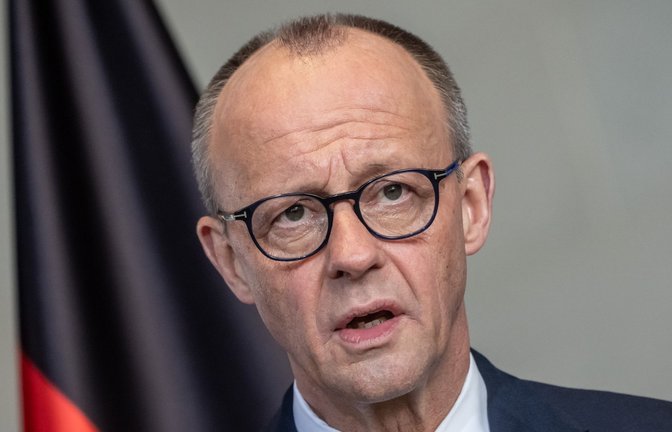 Friedrich Merz warnt „eindringlich“ vor den Folgen einer Bodenoffensive.<span class='image-autor'>Foto: dpa/Michael Kappeler</span>